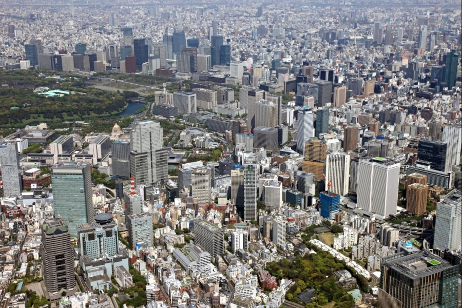 Tokyo, Japan — 1945 and 2011