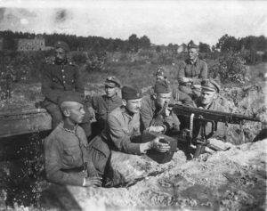 Polish-soviet_war_1920_Polish_defences_near_Milosna,_August
