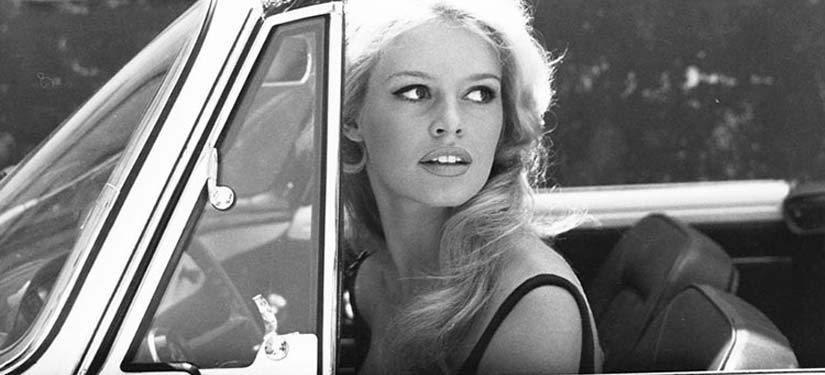 Najkrajšie hollywoodske herečky - Brigitte Bardot