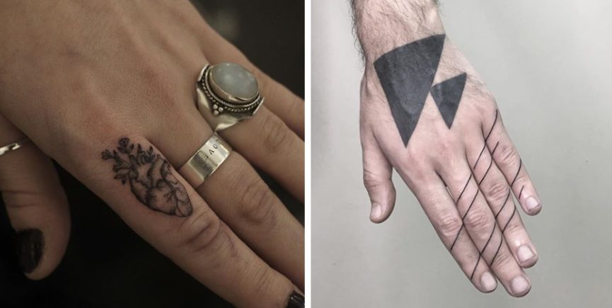 tetovanie na prstoch