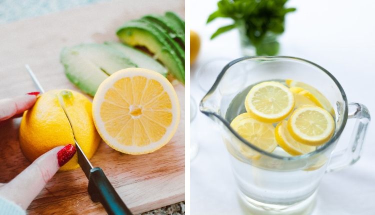 pitie citrónovej vody