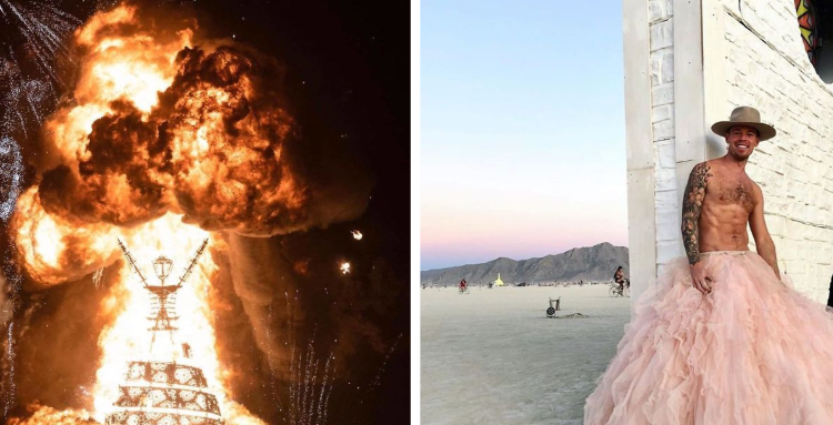Top momenty z festivalu Burning Man. Zdroj: Boredpanda.com