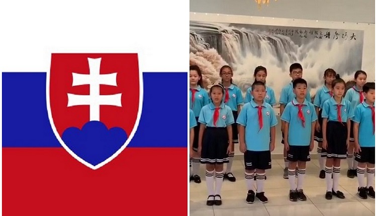 Čínske deti spievali slovenskú hymnu, Slováci sú dojatí