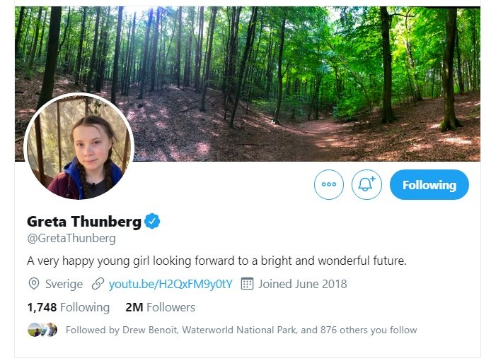 Greta Thunberg zakontrovala Trumpovi