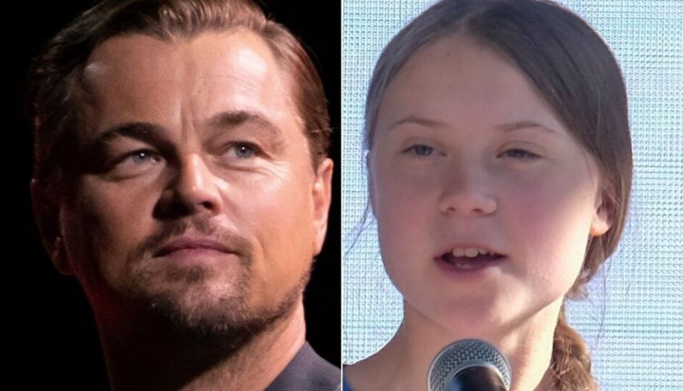 Leonardo DiCaprio a Greta Thunberg
