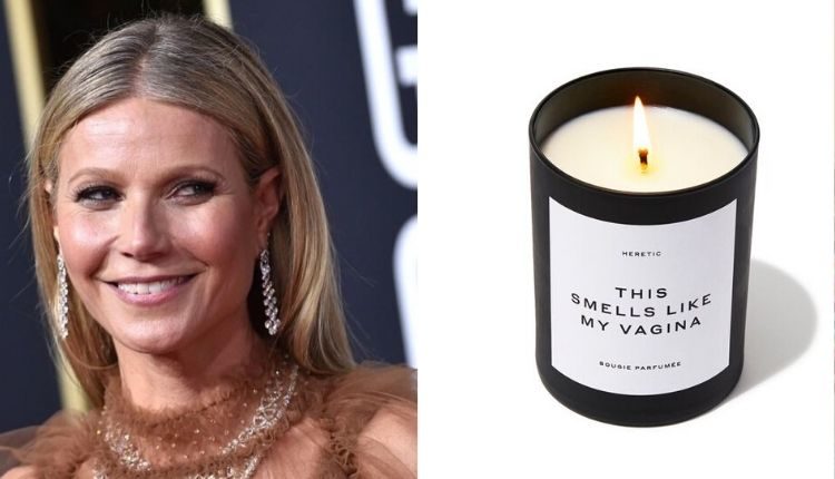 gwyneth paltrow sviečka s voňou vagíny