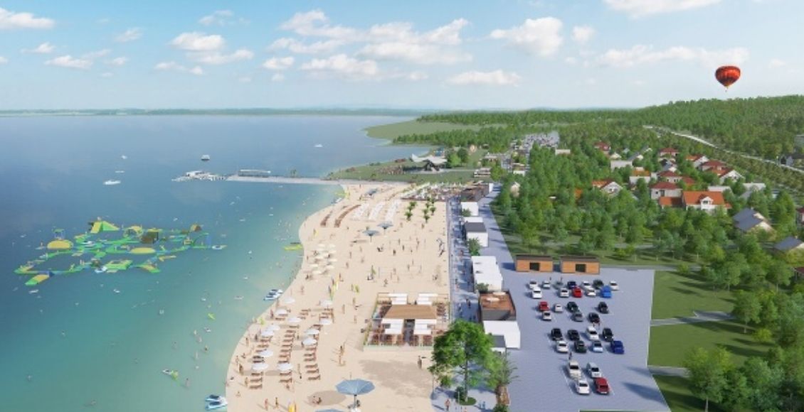 Pláž, promenáda aj prístav: Na Slovensku vzniká rekreačný komplex