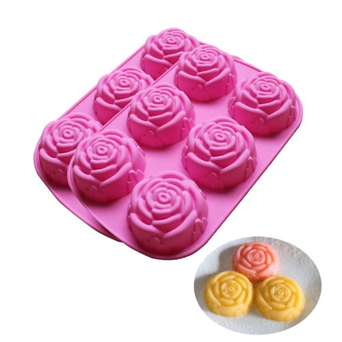 silicone mould for handmade soap cake jelly pudding chocolate x