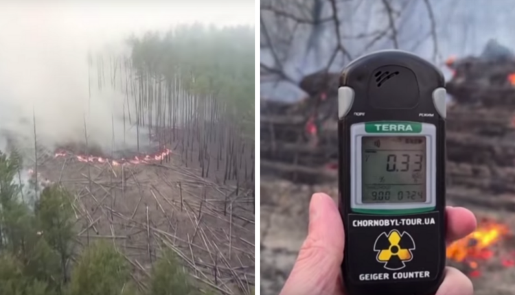 požiarov v černobyle