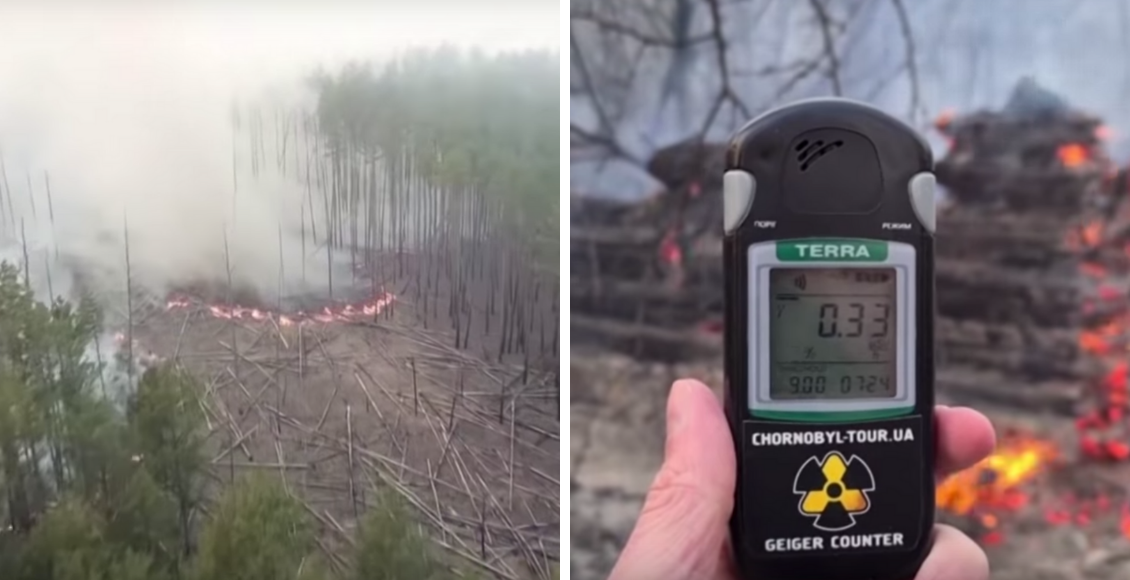 požiarov v černobyle