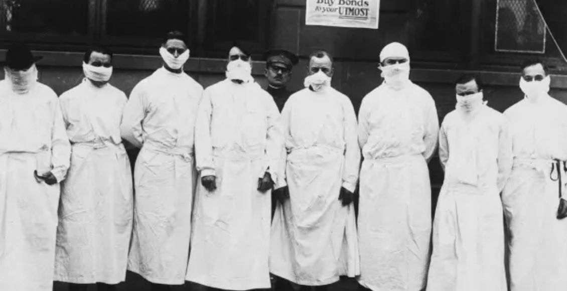 Lekcia zo španielskej chrípky 1918: Čo viselo na dverách?