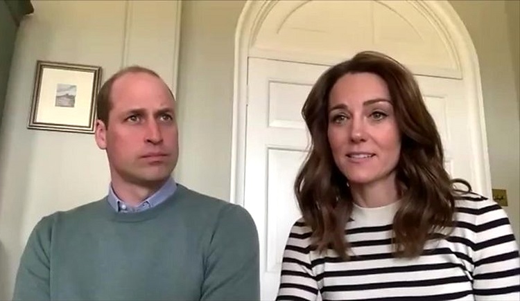 Rozhovor princa Williama a Kate Middleton o pandémii koronavírusu