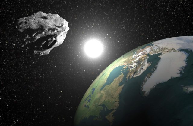 vesmir asteroid x