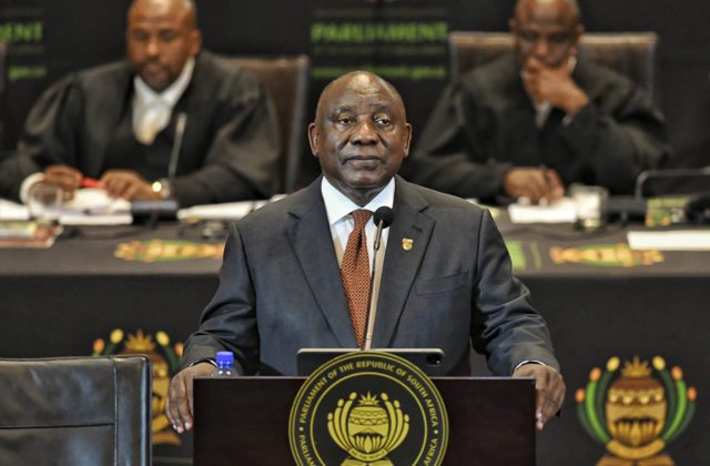 south africa ramaphosa state of the nation x